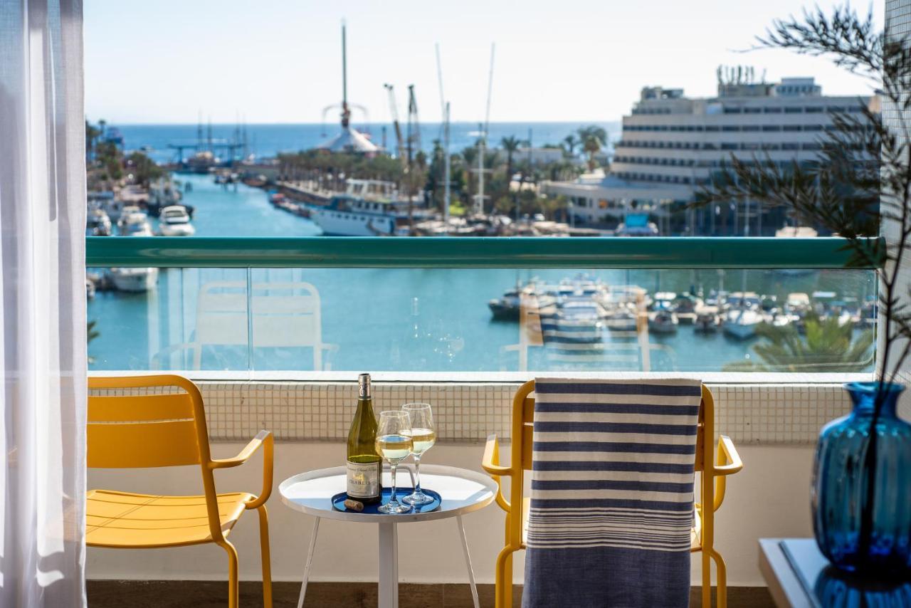 Vert Hotel Eilat By Afi Hotels Ngoại thất bức ảnh View of the marina from the hotel
